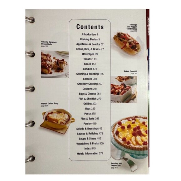 Better Homes & Gardens Cookbook 12 Edition Hardback 5 ring binder 2002 - Picture 2 of 6